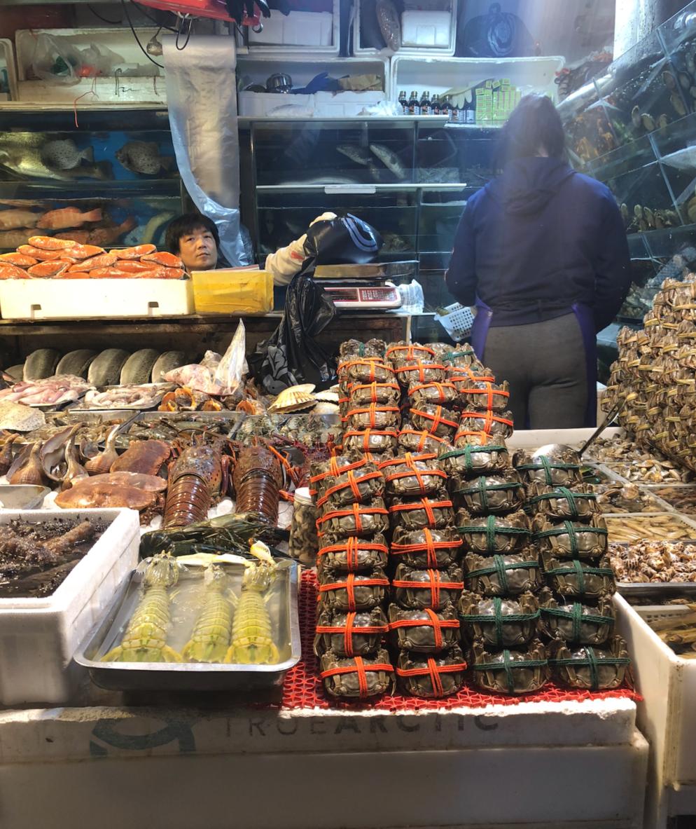 Seafood in Shantou Food Market